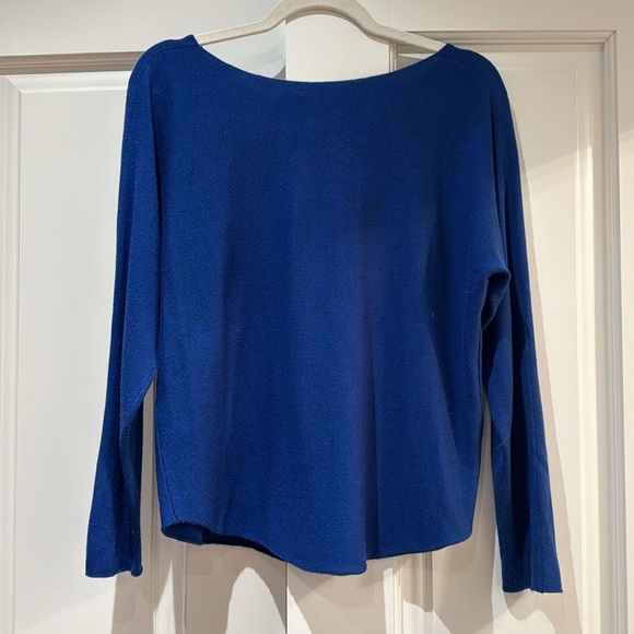 Vince Sweater Boat Neck in Royal Blue - Picture 2 of 2